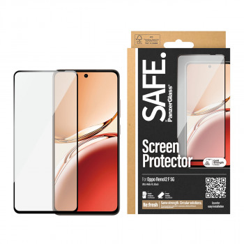 SAFE by PanzerGlass Oppo Reno12 F 5G näytönsuojus Ultra-Wide Fit SAFE95996