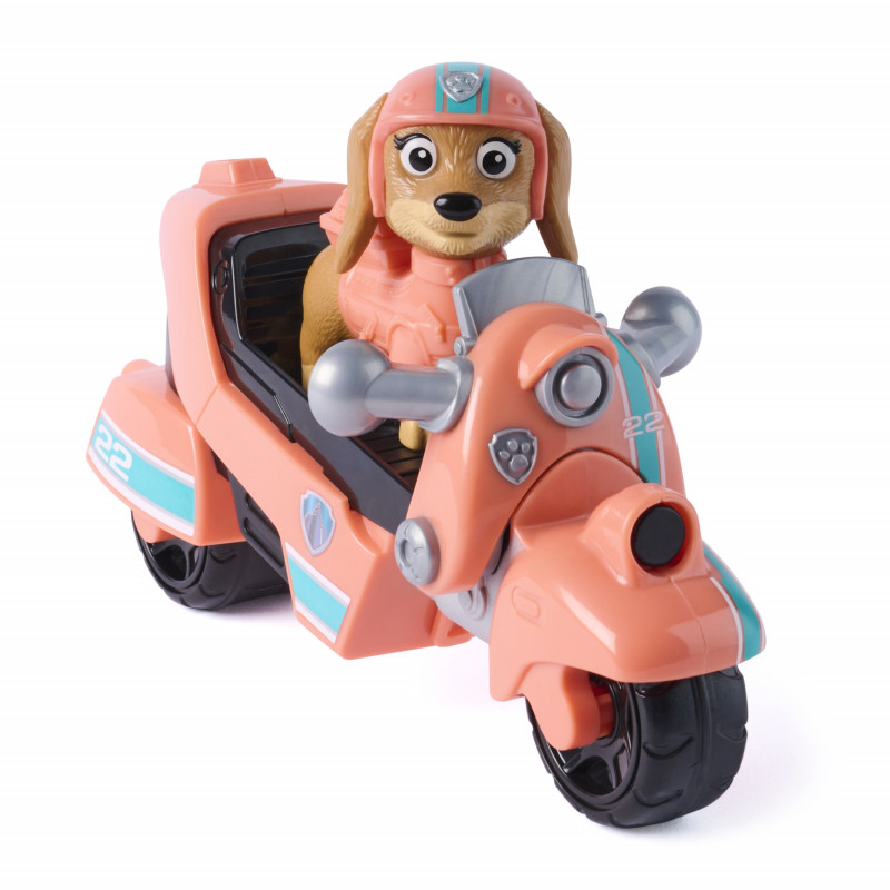 PAW Patrol Liberty pelastusmoottoripyörä keräilyhahmolla - Spin Master 6074761