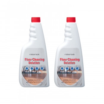 Roborock lattianpuhdistusaine imuroboteille, 2 x 480 ml, tiiviste, raidaton, biohajoava