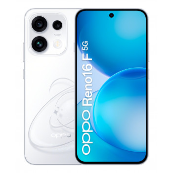 OPPO Reno16 F 5G 8GB RAM 256GB valkoinen