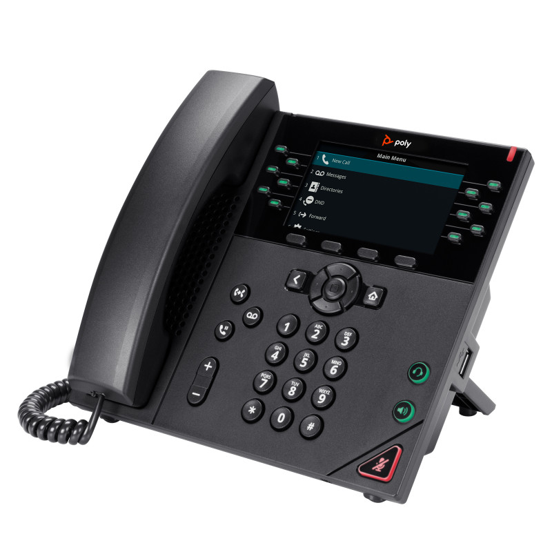 HP Poly VVX 450 yritys-IP-puhelin - VoIP-puhelin
