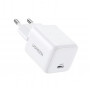 UGREEN X512 20W GaN USB-C seinälaturi (valkoinen)