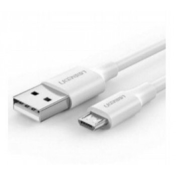 UGREEN USB-A - Micro-USB Quick Charge 3.0 -kaapeli 2m valkoinen