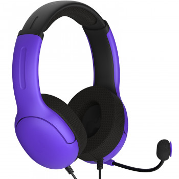 PDP 052-011-ULVI langallinen pelikuulokemikrofoni Xbox One & Xbox Series X|S - musta vihreillä yksityiskohdilla