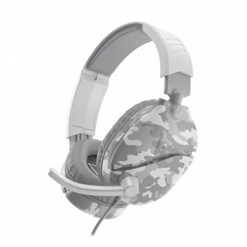 Turtle Beach RECON 70 langalliset ylikorva-pelikuulokkeet taittuvalla mikrofonilla, valkoinen camo (TBS-6230-02)