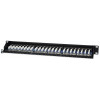 Intellinet 513487 24-porttinen Cat5e STP 1U rack-asennettava patch-paneeli, musta