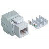 Intellinet 167062 Cat6 UTP -keystone-liitin, työkaluton, valkoinen