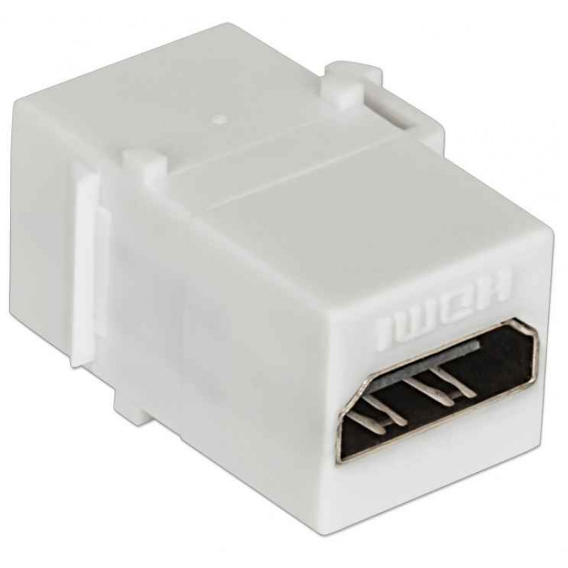 Intellinet Keystone-moduuli RJ45 - HDMI naaras/naaras valkoinen