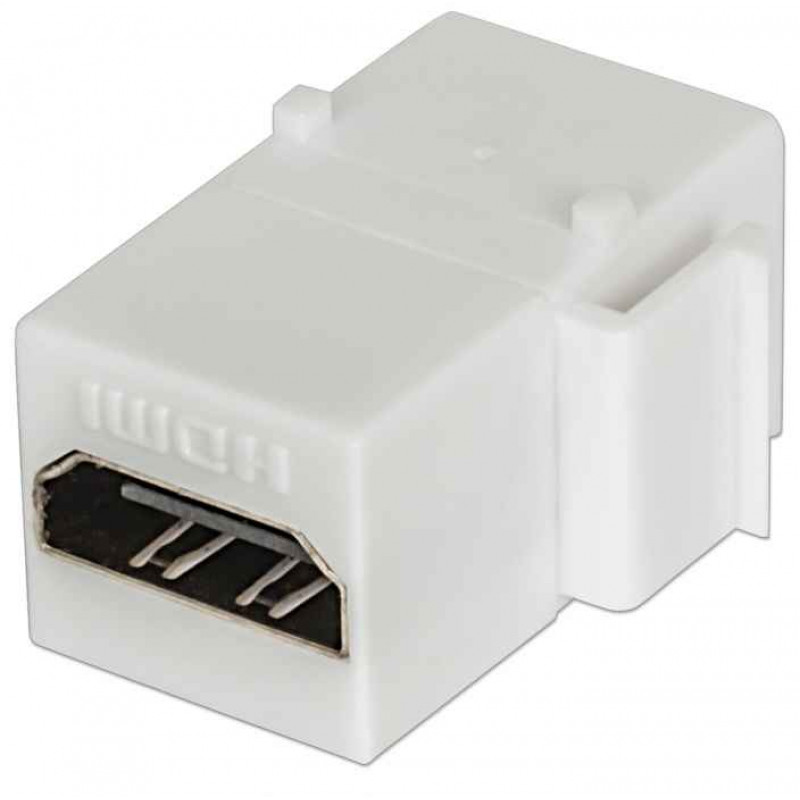 Intellinet Keystone-moduuli RJ45 - HDMI naaras/naaras valkoinen