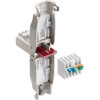 Techly 105872 RJ45 Cat6a 10G työkaluton modulaarinen liitin, STP