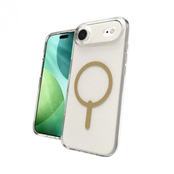 ZAGG Milan Snap kotelo iPhone 13 Pro Max - Glitter Gold