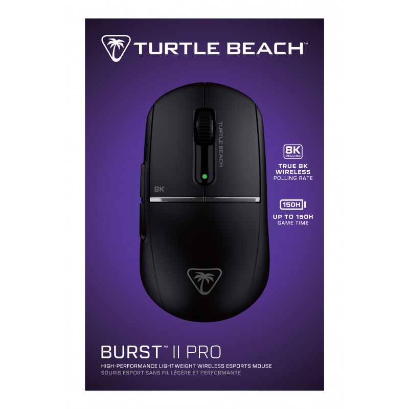 Turtle Beach Burst II Pro langaton pelihiiri, musta (TBM-2102-05)