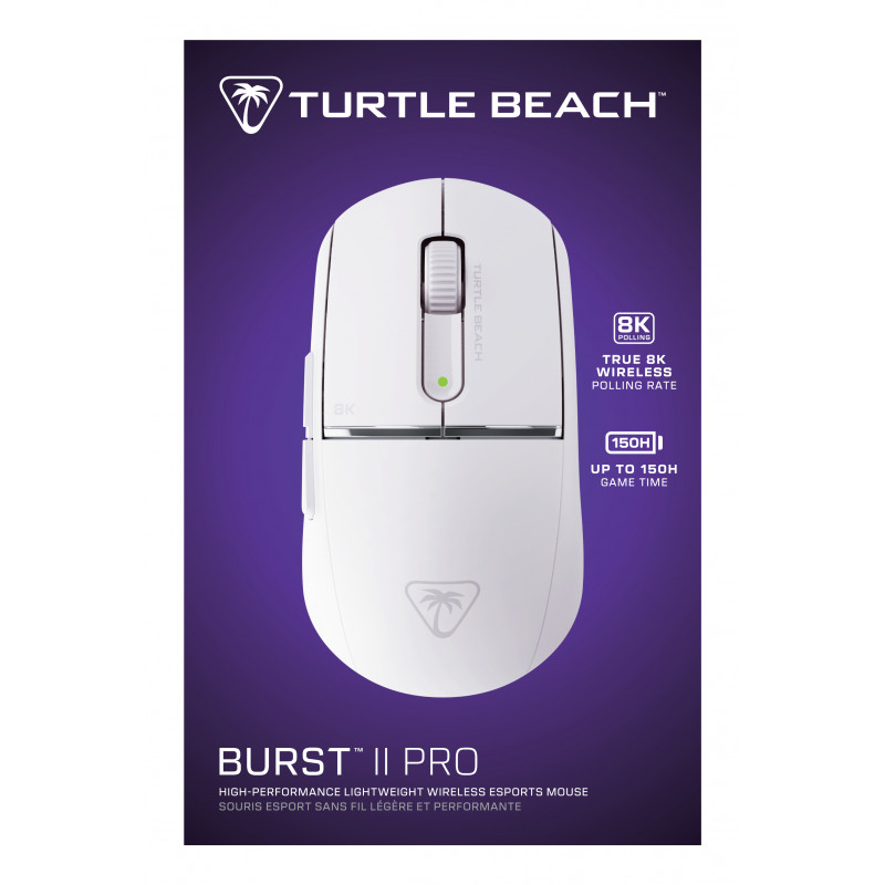 Langaton hiiri Turtle Beach Burst II Pro, valkoinen (TBM-2102-15)