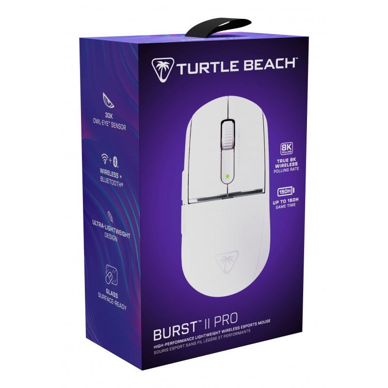 Langaton hiiri Turtle Beach Burst II Pro, valkoinen (TBM-2102-15)