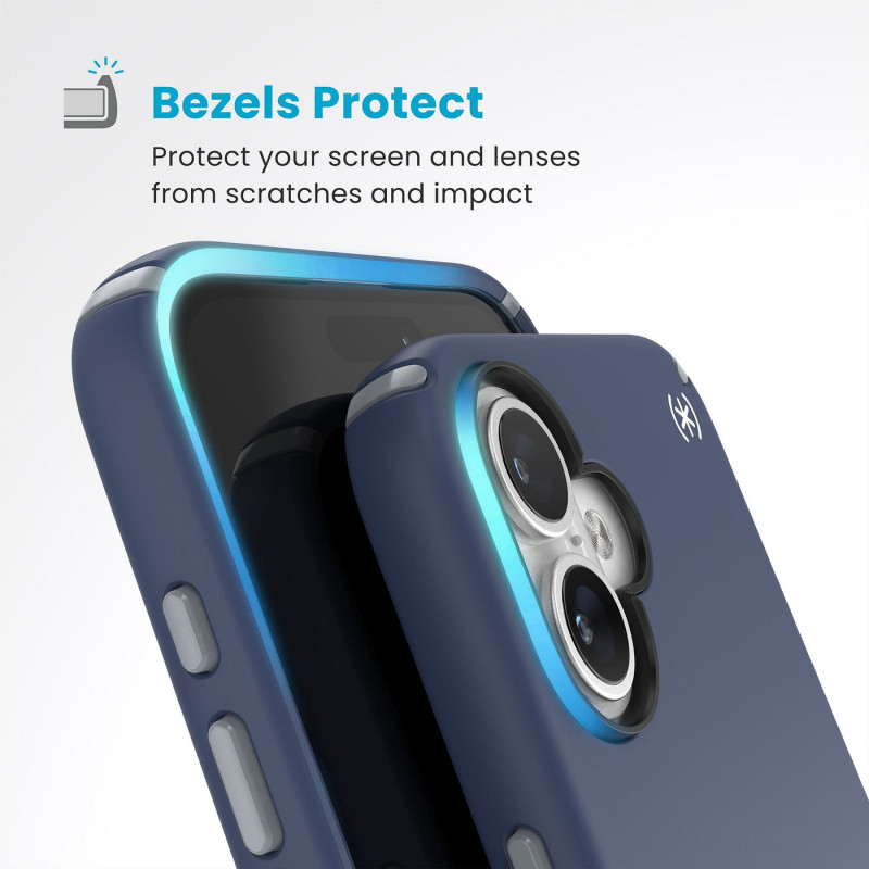Speck Presidio2 Pro ClickLock & MagSafe -kotelo iPhone 16 Plus - Navy