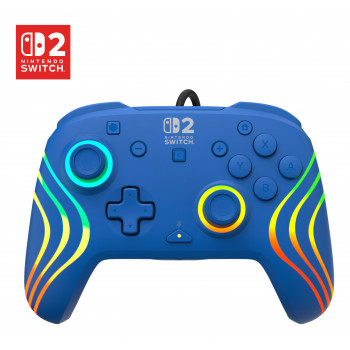 Turtle Beach Afterglow Wave langallinen ohjain Nintendo Switch 2 -konsolille, sininen (TBC-8006-25)