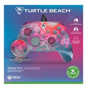 Turtle Beach Rematch Advanced langallinen peliohjain Xboxille ja PC:lle, Kyoto Bloom Reveal (TBC-2404-45)