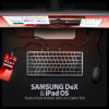 AXAGON HMC-KB-PT USB-C 5Gbps näppäimistö (PT) 9-in-1-keskitin