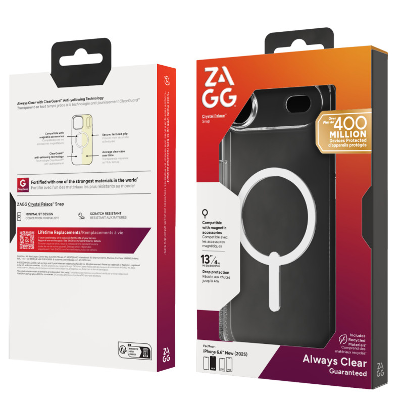 ZAGG Crystal Palace Snap kotelo iPhone Airille