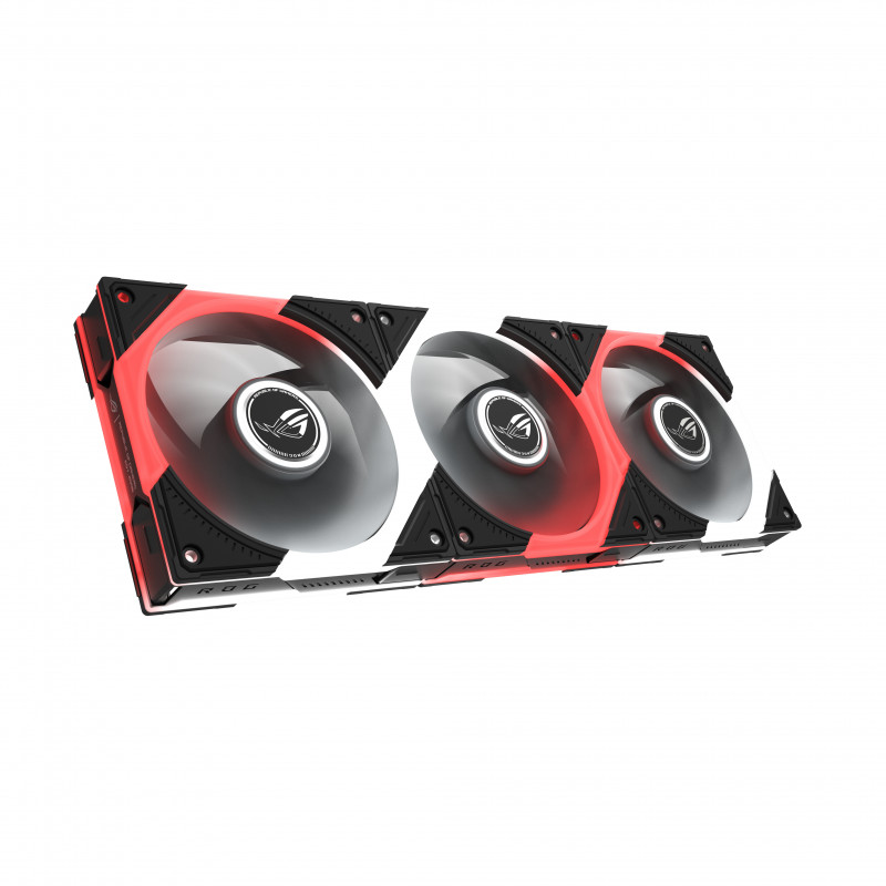 ASUS ROG Eurux GR120 ARGB 120mm kotelotuuletin 3-in-1-sarja musta