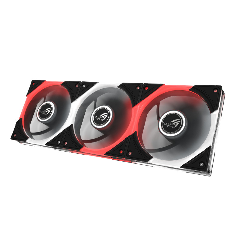 ASUS ROG Eurux GR120 ARGB 120mm kotelotuuletin 3-in-1-sarja musta