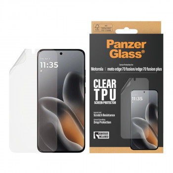 PanzerGlass Ultra-Wide Fit panssarilasi-näytönsuoja Motorola Moto Edge 60 Fusionille
