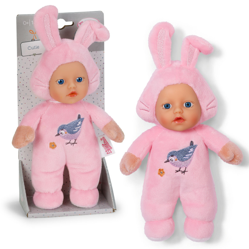 ZAPF CREATION Baby born for babies Cutie 3 Assorted 18 cm kangasnukke