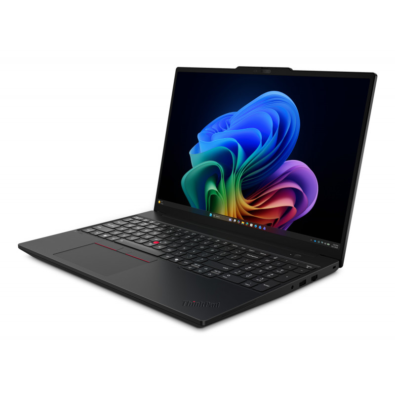 Lenovo ThinkPad T16 Gen 5 (Intel) Copilot+ PC 21WT000SPB -kannettava, 16 tuuman WUXGA IPS, Intel Core Ultra 7 355, 32GB LPDDR5x, 512GB SSD, Windows 11 Pro, englanninkielinen näppäimistö