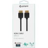 ESTUFF HDMI 1.4 High-Speed-kaapeli Ethernetillä 5 m 4K 3D ARC musta