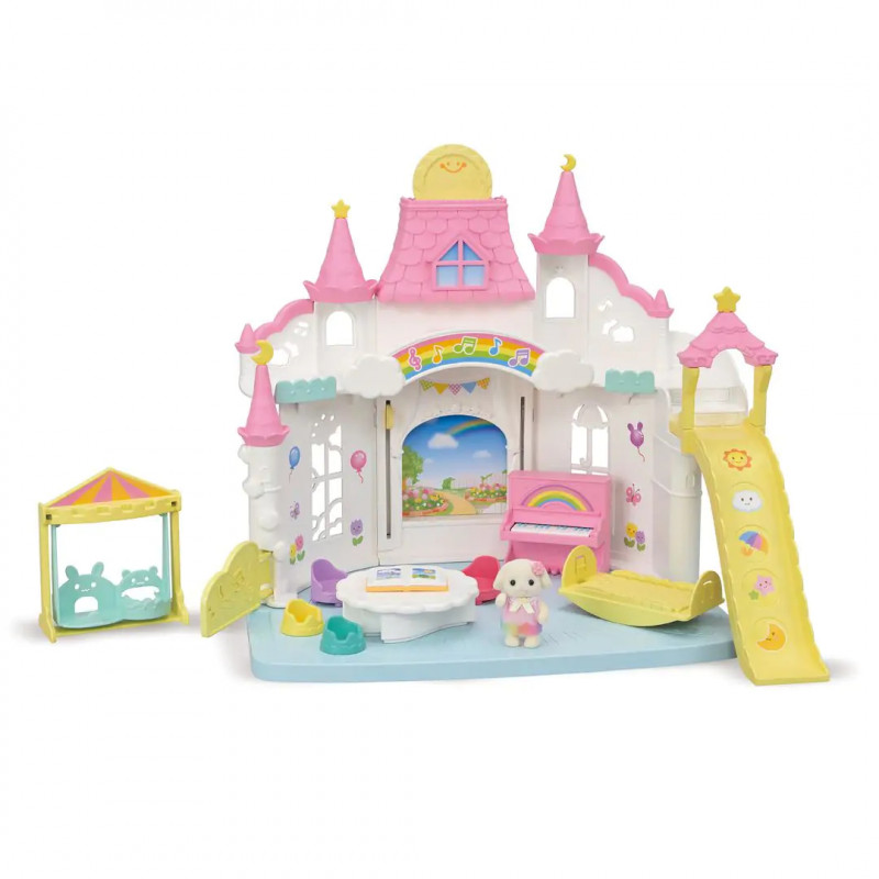 Sylvanian Families seikkailupäiväkoti aurinkolinna leikkisetti