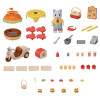 Sylvanian Families liikkuva hampurilaiskoju hahmolla