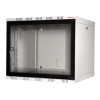 Logilink 19 tuuman seinäkotelo SOHO Box 6U 540*550, Flatpack, harmaa