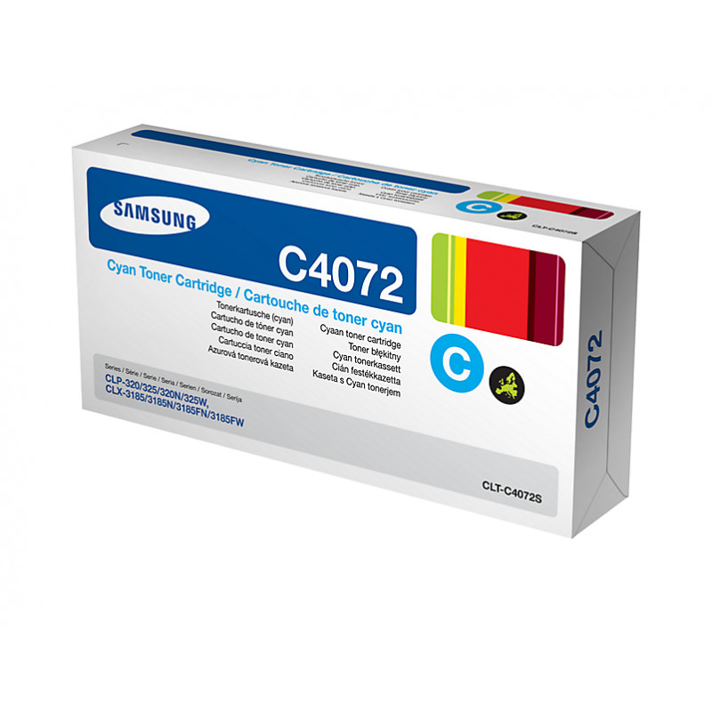 Samsung CLT-K4072S/ELS musta värikasetti sarjoille CLP-320, CLP-325, CLX-3185