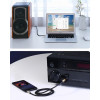 UGREEN 3,5 mm jakkiliitin 3,5 mm jakkiliittimeen TRS audiokaapeli 5 m harmaa (10630)