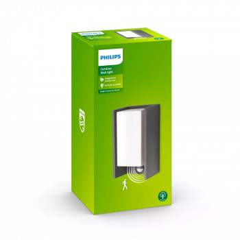 Philips myGarden IR ES seinävalaisin Bridge 42W liiketunnistin antrasiitti