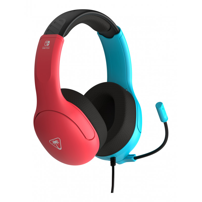 Turtle Beach Airlite Fit langallinen pelikuuloke - neon sininen & punainen TBS-8002-25