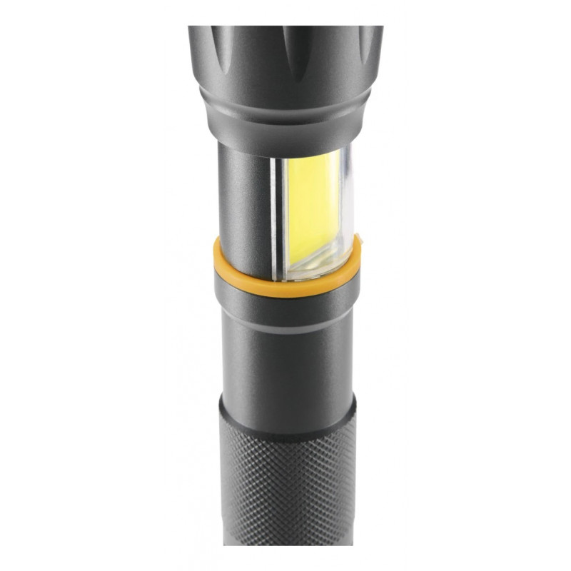 Hama W200 2-in-1 LED-taskulamppu, 200 lm, zoom-tarkennus, 3 tilaa, musta