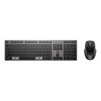 HP 720 Multi-Device ladattava langaton näppäimistö- ja hiiriyhdistelmä 9T5A9AA#ABF