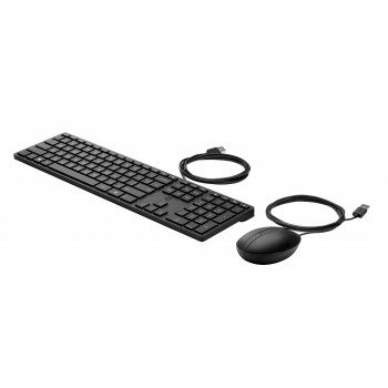 HP Desktop 320MK langallinen näppäimistö- ja hiirisarja, venäläinen asettelu, musta 9SR36AA#ACB
