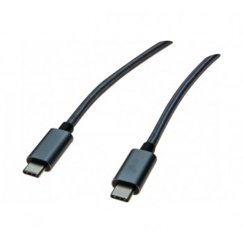 EXERTIS CONNECT USB 3.1 Type-C kaapeli 10 Gbps musta 532483