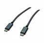 EXERTIS CONNECT USB 3.1 Type-C kaapeli 10 Gbps musta 532483