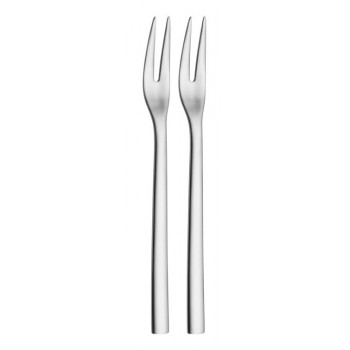 WMF Nuova tarjoiluharukka-sarja 2, Cromargan ruostumaton teräs 18/10, kiillotettu, 18,5 cm, konepesunkestävä 1291496042