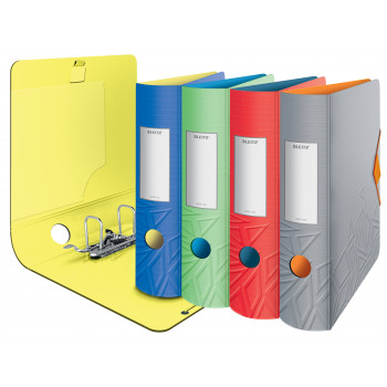 LEITZ Active Urban Chic arkistokansio A4 82 mm vaaleanpunainen polyfoam duo-ilme pyöreä selkä (1116-00-20)