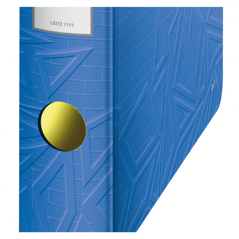 LEITZ Active Urban Chic arkistokansio 65 mm Stratos harmaa A4 polyfoam pyöreä selkä duo-ilme sormireiällä (1117-00-32)