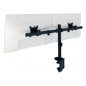 LEITZ Ergo Slim Dual näyttöteline, pöytäkiinnike, musta 61640095