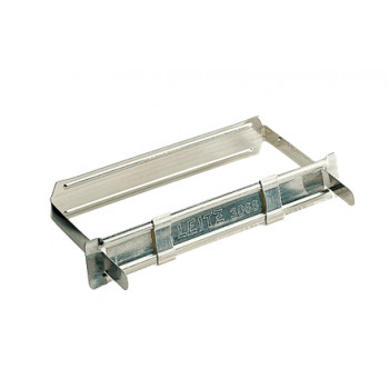 Leitz metallinen nidontamekanismi 2 liukusäätimellä standardi 80 mm rei'itykselle, hopea, 50 kpl (3068-00-00)