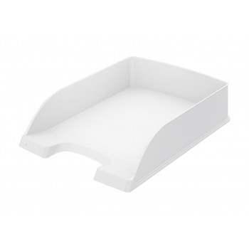 LEITZ Plus asiakirjalokero standard A4 valkoinen, polystyreeni, pinottava, 5 kpl:n pakkaus (5227-00-01)