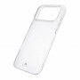 Black Rock Ultra Thin Iced -suojakotelo Apple iPhone 17 Pro Maxille, puoliläpinäkyvä 00016051