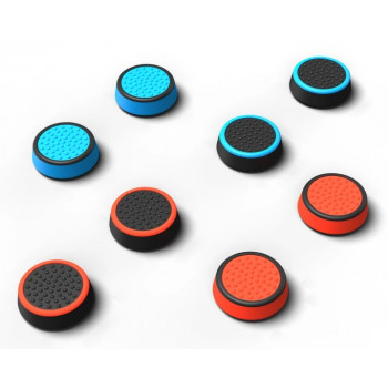 uRage Control Stick Caps Set Colors 8in1 Nintendo Switch 2 -ohjaimeen, monivärinen (00115537)