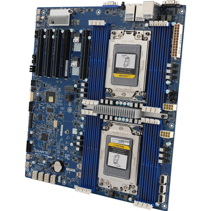 GIGABYTE MZ72-HB2 (Rev. 3) AMD EPYC E-ATX -palvelinemolevy 9MZ72HB2NR-00-3